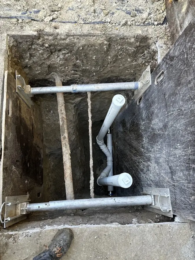 Experienced plumber completing Gas Line Repair work in Fort Mill